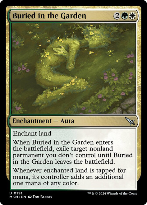 Buried in the Garden\nMurders at Karlov Manor\nSingle\nMagic The Gathering