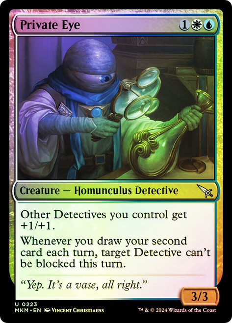 Private Eye\nMurders at Karlov Manor\nSingle\nMagic The Gathering