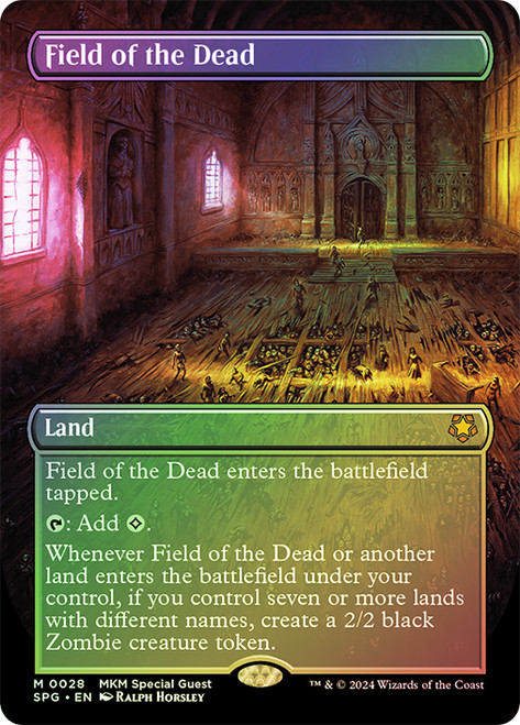 MTG 死者の原野　foil Field of the Dead Field of the Dead (Borderless) | Special Guests | Star City
