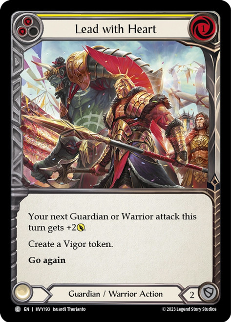 Lead With Heart Yellow