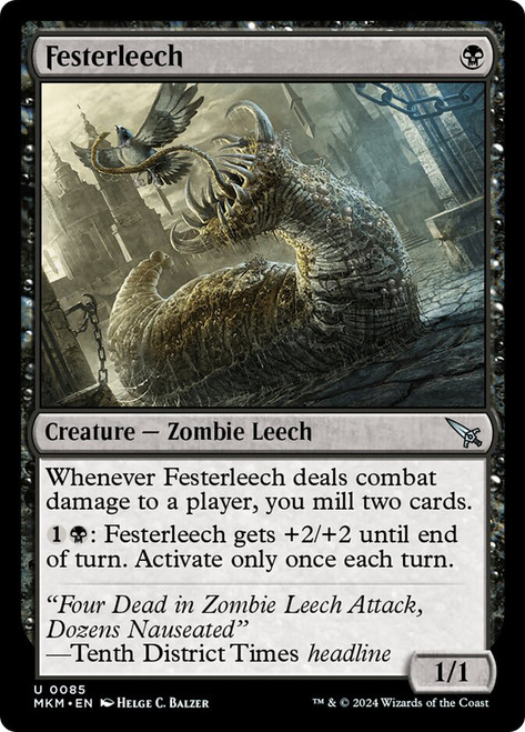Festerleech\nMurders at Karlov Manor\nSingle\nMagic The Gathering