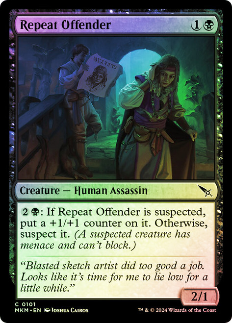 Repeat Offender\nMurders at Karlov Manor\nSingle\nMagic The Gathering