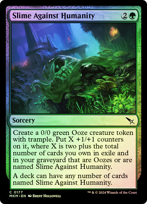 Slime Against Humanity\nMurders at Karlov Manor\nSingle\nMagic The Gathering