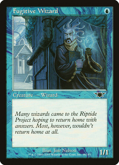 Fugitive Wizard\nLegions\nSingle\nMagic The Gathering