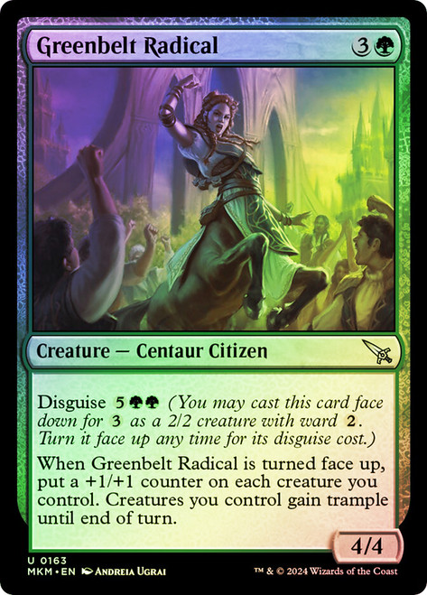 Greenbelt Radical\nMurders at Karlov Manor\nSingle\nMagic The Gathering