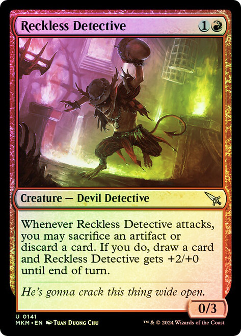 Reckless Detective\nMurders at Karlov Manor\nSingle\nMagic The Gathering