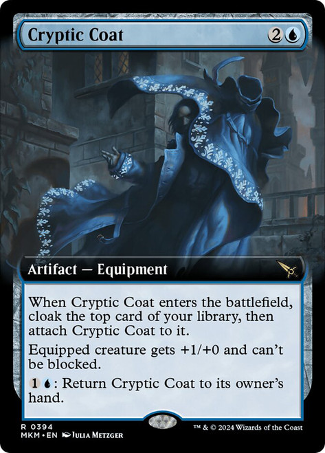 Cryptic Coat (Extended Art)\nMurders at Karlov Manor - Variants\nSingle\nMagic The Gathering