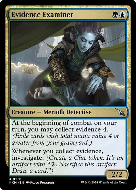 Evidence Examiner\nMurders at Karlov Manor\nSingle\nMagic The Gathering