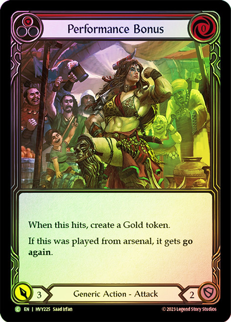 Performance Bonus Red