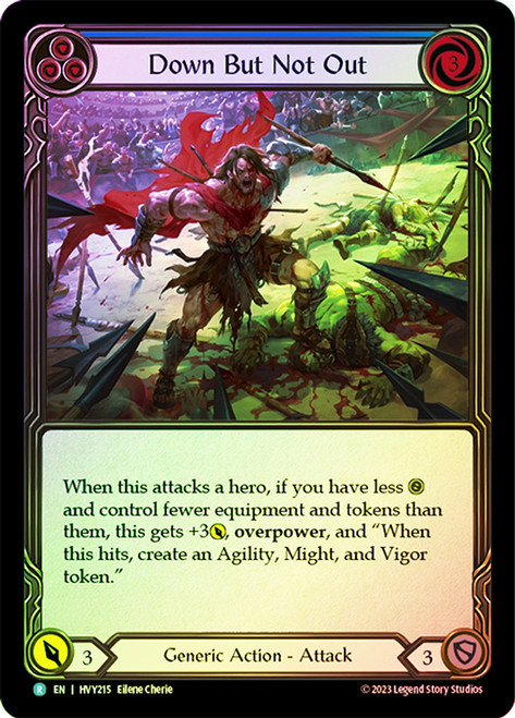 Down But Not Out Blue