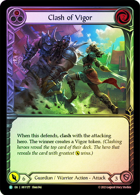 Clash of Vigor (Blue) | Heavy Hitters | Star City Games