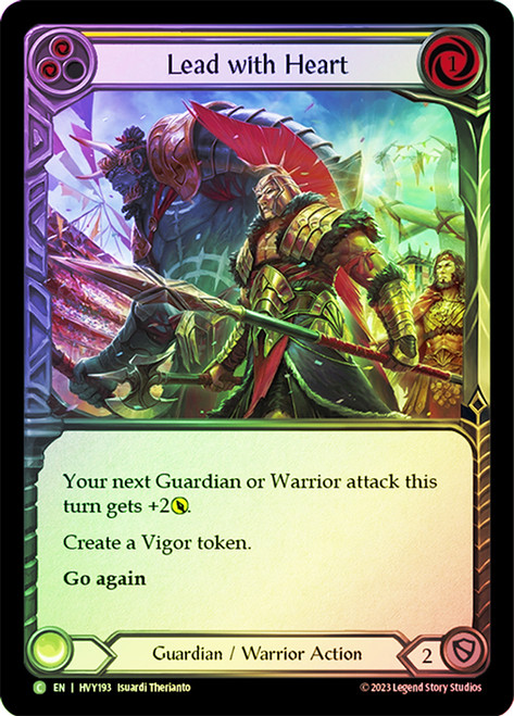 Lead With Heart Yellow