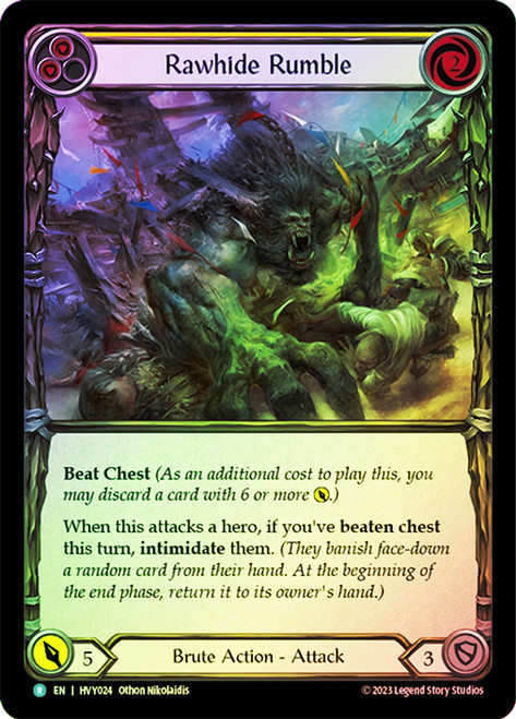 Rawhide Rumble Yellow