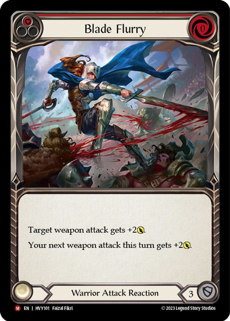 Blade Dance // Flurry // Gold | Mastery Pack Warrior | Star City Games