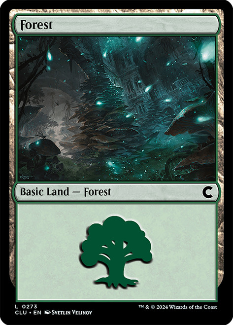 Forest (#273)\nRavnica: Clue Edition\nSingle\nMagic The Gathering