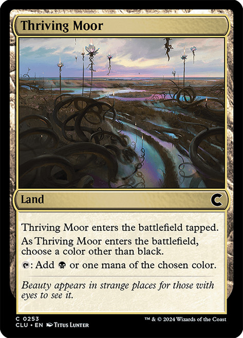 Thriving Moor\nRavnica: Clue Edition\nSingle\nMagic The Gathering