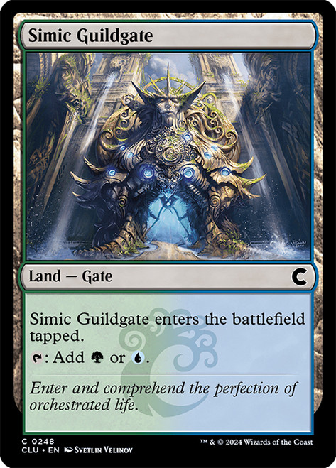 Simic Guildgate\nRavnica: Clue Edition\nSingle\nMagic The Gathering