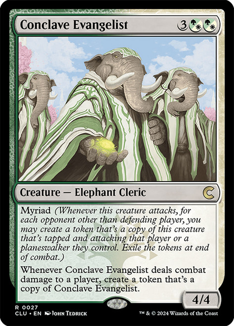 Conclave Evangelist\nRavnica: Clue Edition\nSingle\nMagic The Gathering