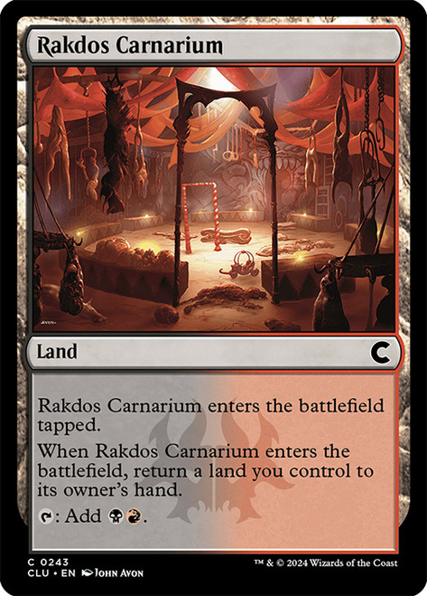 Rakdos Carnarium\nRavnica: Clue Edition\nSingle\nMagic The Gathering