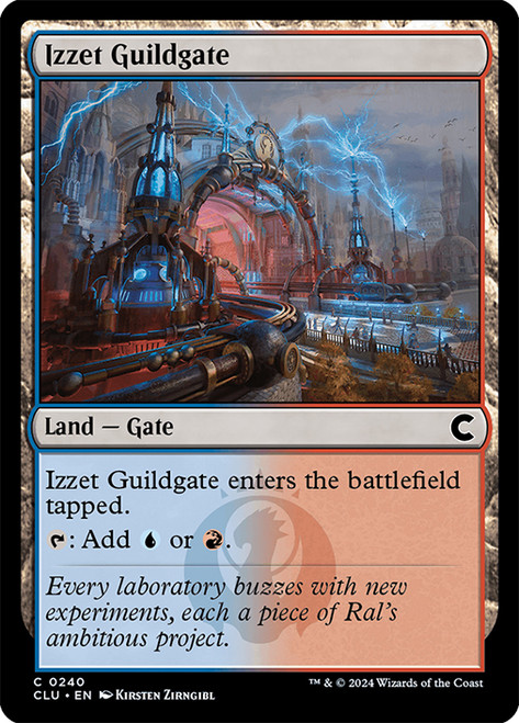 Izzet Guildgate\nRavnica: Clue Edition\nSingle\nMagic The Gathering