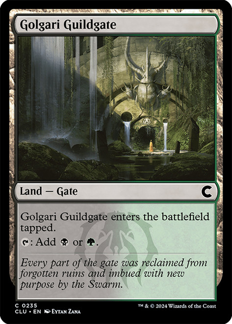 Golgari Guildgate\nRavnica: Clue Edition\nSingle\nMagic The Gathering