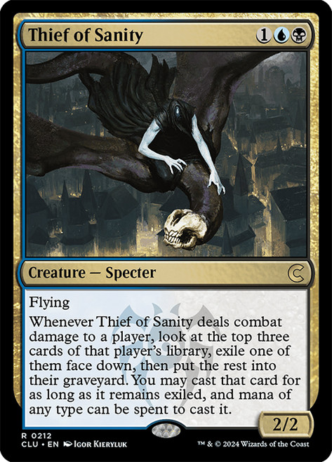 Thief of Sanity\nRavnica: Clue Edition\nSingle\nMagic The Gathering