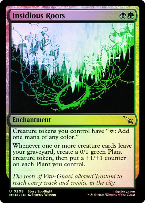 Insidious Roots\nMurders at Karlov Manor\nSingle\nMagic The Gathering