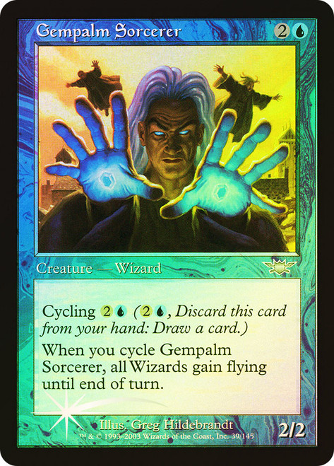 Gempalm Sorcerer\nLegions\nSingle\nMagic The Gathering