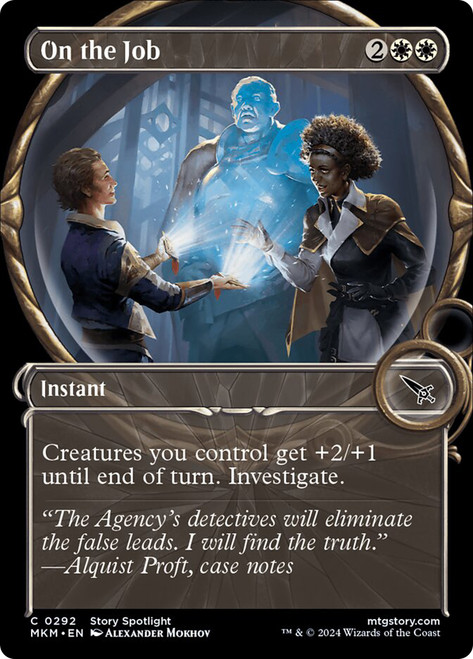 On the Job (Showcase)\nMurders at Karlov Manor - Variants\nSingle\nMagic The Gathering