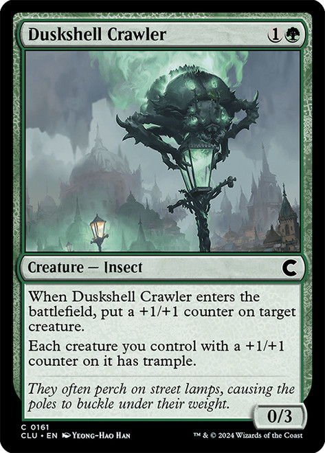 Duskshell Crawler\nRavnica: Clue Edition\nSingle\nMagic The Gathering