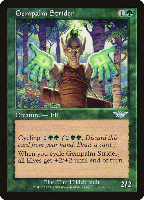 Gempalm Strider\nLegions\nSingle\nMagic The Gathering