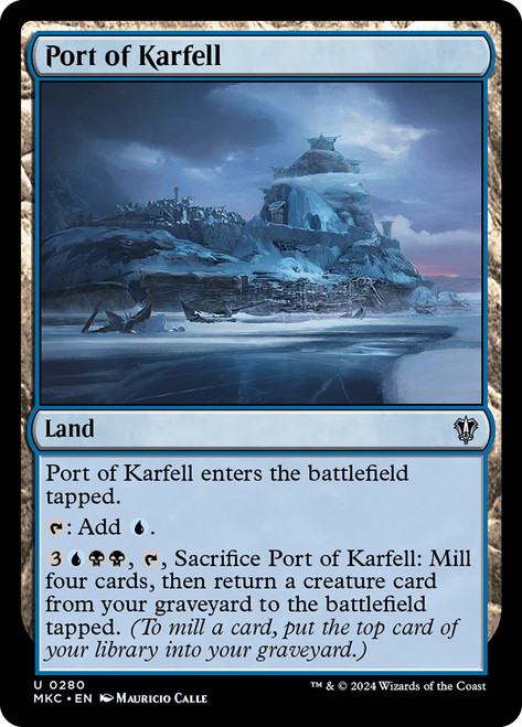 Port of Karfell\nMurders at Karlov Manor Commander\nSingle\nMagic The Gathering