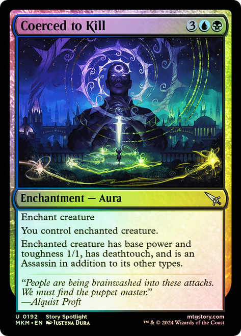 Coerced to Kill\nMurders at Karlov Manor\nSingle\nMagic The Gathering