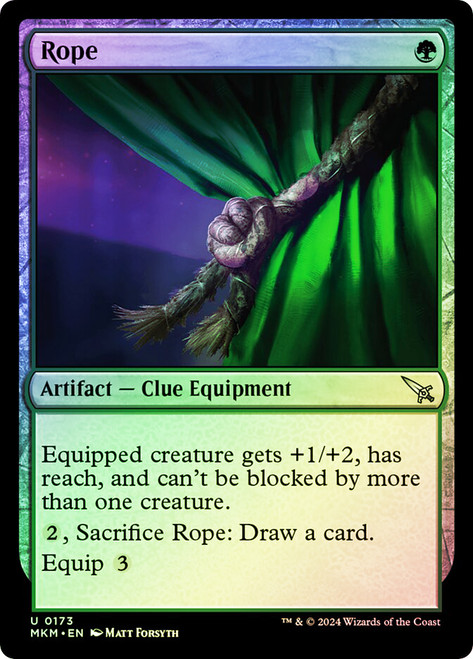 Rope\nMurders at Karlov Manor\nSingle\nMagic The Gathering