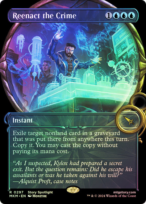 Reenact the Crime (Showcase)\nMurders at Karlov Manor - Variants\nSingle\nMagic The Gathering