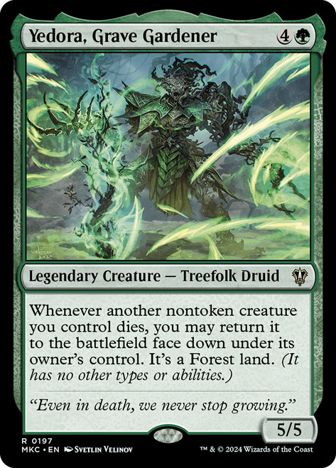 Yedora, Grave Gardener | Commander Masters | Star City Games