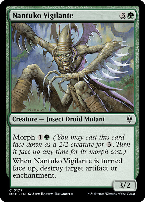 Nantuko Vigilante\nMurders at Karlov Manor Commander\nSingle\nMagic The Gathering
