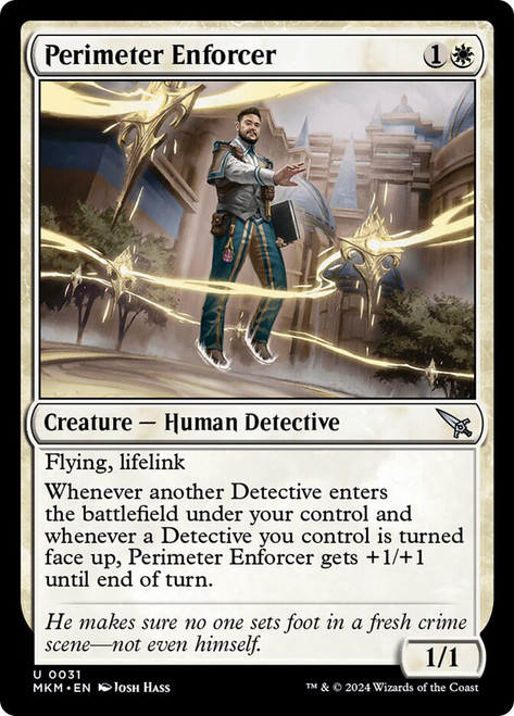 Perimeter Enforcer\nMurders at Karlov Manor\nSingle\nMagic The Gathering