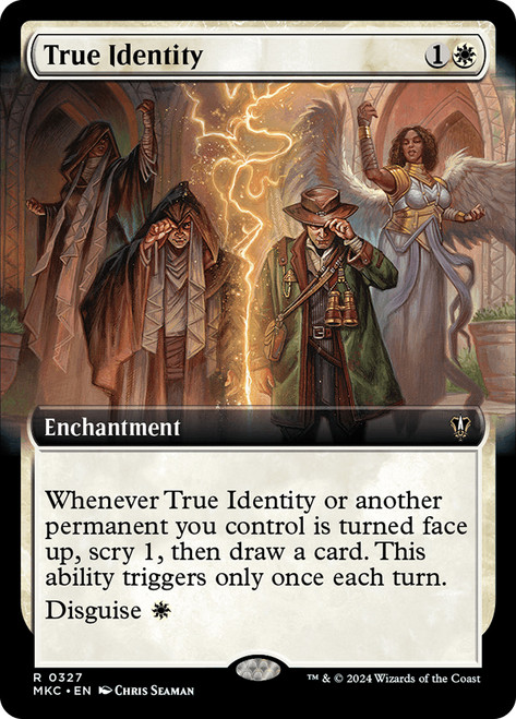 True Identity (Extended Art)\nMurders at Karlov Manor Commander - Variants\nSingle\nMagic The Gathering