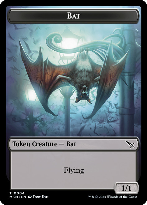 {Bat Token}\nMurders at Karlov Manor\nSingle\nMagic The Gathering