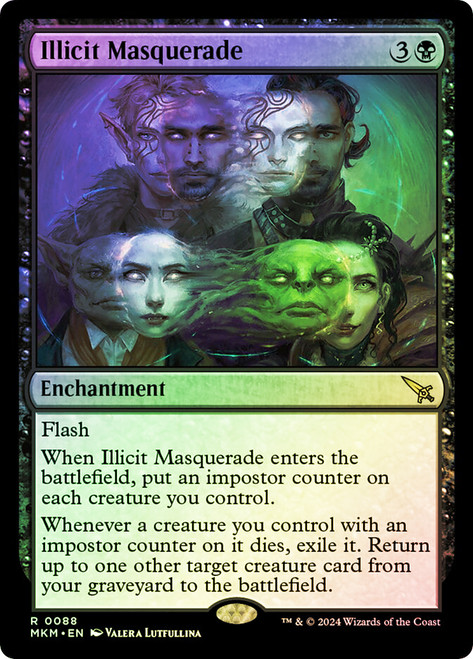 Illicit Masquerade\nMurders at Karlov Manor\nSingle\nMagic The Gathering