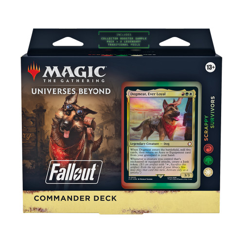 Fallout Commander Deck - Scrappy Survivors [SLD-MTG-MLT-PIP-EN-SCRAPPY]