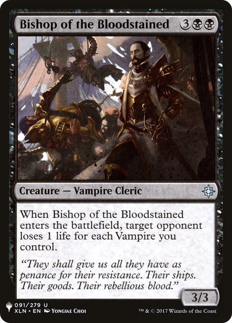 Bishop of the Bloodstained\nPlaneswalker Symbol Reprints\nSingle\nMagic The Gathering