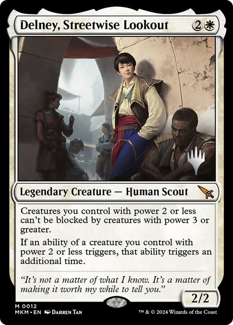 Delney, Streetwise Lookout (Planeswalker Series) | Promo