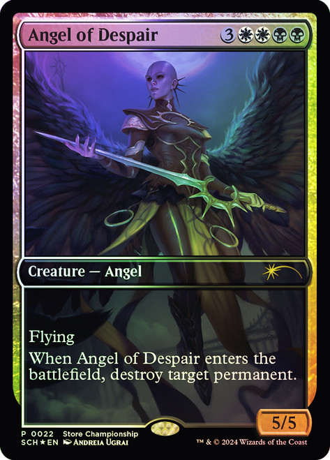 Angel of Despair (Store Championship) (Full Art) | Promo: General 