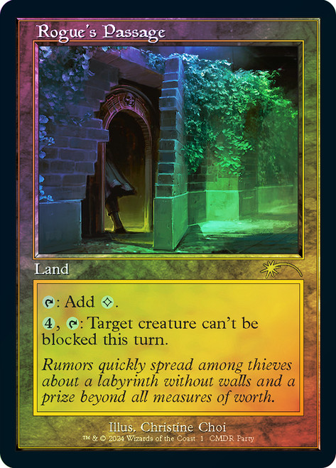 Rogue's Passage (Commander Party) (Retro Frame) | Promo