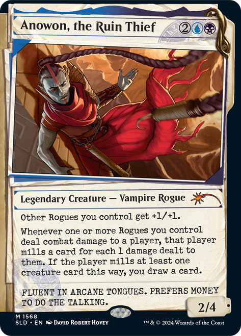Anowon, the Ruin Thief (Secret Lair) (Showcase)\nPromo: General\nSingle\nMagic The Gathering