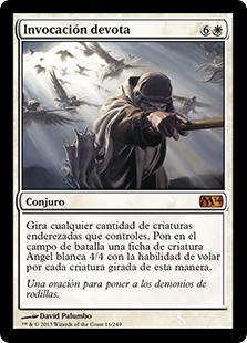 Devout Invocation\nMagic 2014 - Spanish\nSingle\nMagic The Gathering
