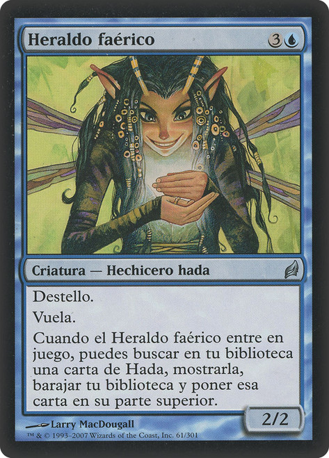 妖精の先触れ/Faerie Harbinger 日本語 foil Faerie Harbinger | Lorwyn - Japanese | Star City Games
