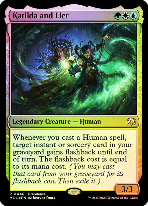 Katilda and Lier (Prerelease) (#446)\nPromo: General\nSingle\nMagic The Gathering